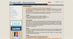 Desktop Screenshot of larc-neurosciences.univ-rouen.fr