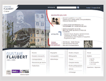 Tablet Screenshot of flaubert.univ-rouen.fr